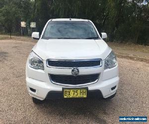 2013 Holden Colorado RG LX (4x2) White Automatic 6sp A Crewcab