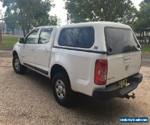 2013 Holden Colorado RG LX (4x2) White Automatic 6sp A Crewcab