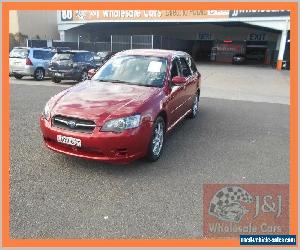 2003 Subaru Liberty MY04 2.0I Red Automatic 4sp A Wagon