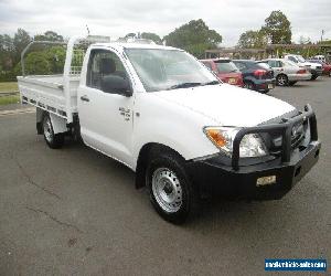 2008 Toyota Hilux GGN15R 08 Upgra SR White Automatic 5sp A Cab Chassis