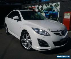 2011 Mazda 6 GH MY11 Luxury Sports White Pearl Automatic 5sp A Hatchback for Sale