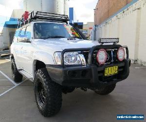 2011 Nissan Patrol GU 7 MY10 ST White Manual 5sp M Wagon