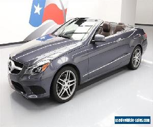 2015 Mercedes-Benz E-Class Base Convertible 2-Door