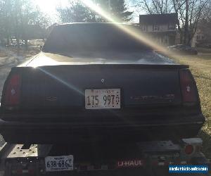 1986 Chevrolet Monte Carlo SS Coupe 2-Door