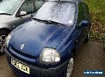 Renault clio 1.6 spares or repair for Sale