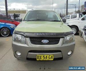 2004 Ford Territory SX TX Green Automatic 4sp A Wagon