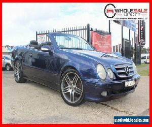 1999 Mercedes-Benz CLK230 Kompressor Blue Automatic A Cabriolet