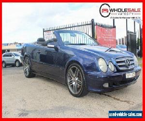 1999 Mercedes-Benz CLK230 Kompressor Blue Automatic A Cabriolet