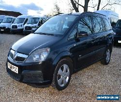 2006 VAUXHALL ZAFIRA LIFE BLACK 1.6       7 SEATS for Sale