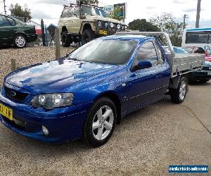 2002 FORD BA FALCON XLS UTE **V8 5.4L** 5 SP MANUAL** GREAT WORK HORSE