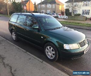 2000 VOLKSWAGEN PASSAT SPORT 1.8cc GREEN  lovely family car,full mot last yr.