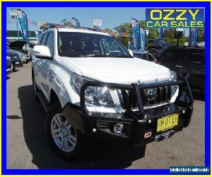 2011 Toyota Landcruiser Prado KDJ150R VX (4x4) White Automatic 5sp A Wagon