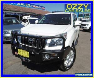 2011 Toyota Landcruiser Prado KDJ150R VX (4x4) White Automatic 5sp A Wagon