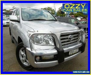 2010 Toyota Landcruiser UZJ200R 09 Upgrade Sahara (4x4) Silver Automatic 5sp A