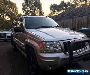 Jeep Grand Cherokee Overland V8 4.7lt 11/2003