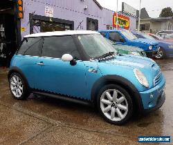BLUE 2003 MINI COOPER S 6 SP MANUAL**1.6L SUPERCHARGED**LEATHER SEATS** for Sale