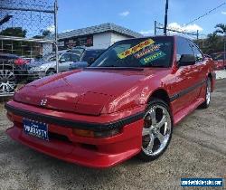 1990 Honda Prelude SI (4WS) Recaro Red Automatic 4sp A Coupe for Sale