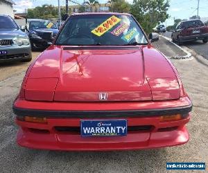 1990 Honda Prelude SI (4WS) Recaro Red Automatic 4sp A Coupe