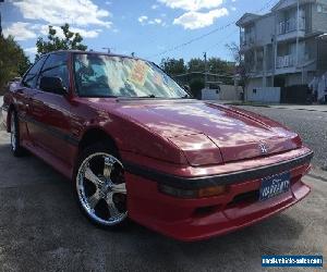 1990 Honda Prelude SI (4WS) Recaro Red Automatic 4sp A Coupe