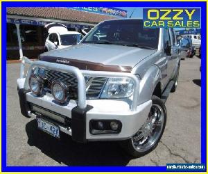 2012 Nissan Navara D40 MY12 ST-X 550 (4x4) Silver Automatic 7sp A