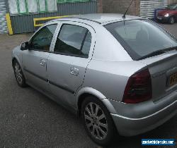 2003 VAUXHALL ASTRA SXI 16V SILVER for Sale