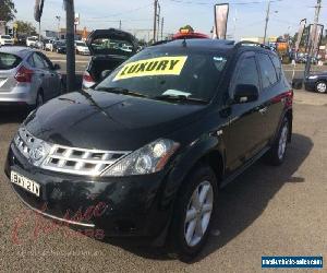 2005 Nissan Murano Z50 TI Black Automatic A Wagon