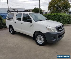 2010 Toyota Hilux TGN16R MY11 Upgrade Workmate Automatic 4sp A Dual Cab Pick-up