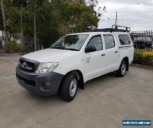 2010 Toyota Hilux TGN16R MY11 Upgrade Workmate Automatic 4sp A Dual Cab Pick-up