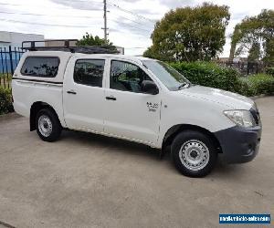 2010 Toyota Hilux TGN16R MY11 Upgrade Workmate Automatic 4sp A Dual Cab Pick-up