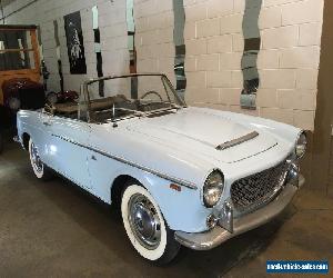 1959 Fiat 1200 cabriolet Vetture Speciale