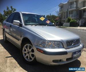 2001 Volvo S40 MY01 T4 SE Silver Frost Automatic 5sp A Sedan