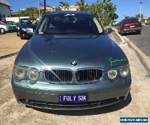 2002 BMW 745i E65 745I Blu Inca Automatic 6sp A Sedan