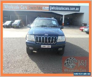 2002 Jeep Grand Cherokee WG Limited (4x4) Blue Automatic 4sp A Wagon