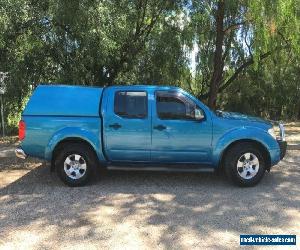 2008 Nissan Navara D40 ST-X (4x2) Blue Automatic 5sp A Dual Cab Pick-up