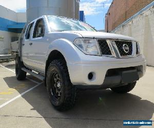 2011 Nissan Navara D40 MY11 RX Grey Manual 6sp M 4D UTILITY