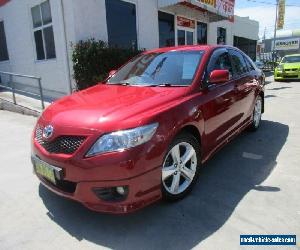 2009 Toyota Camry ACV40R Sportivo Red Automatic 5sp A Sedan