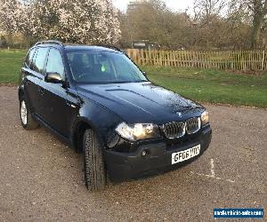 2006 BMW X3  2.0 DIESEL 6 SPEED MANUAL  SE BLACK 