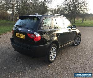 2006 BMW X3  2.0 DIESEL 6 SPEED MANUAL  SE BLACK 