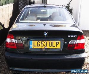 2003 BMW 325I SE AUTO GREEN  MOT Nov 2017