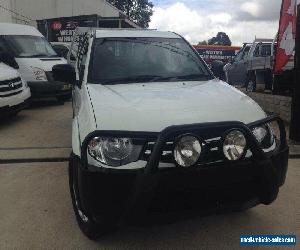 2010 Mitsubishi Triton MN MY10 GLX White Automatic 4sp A Dual Cab Utility