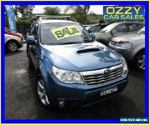 2008 Subaru Forester MY09 XT Premium Blue Manual 5sp M Wagon