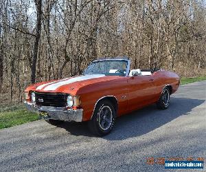 1972 Chevrolet Chevelle 2 DOOR CONVERTIBLE