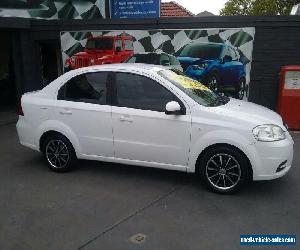 2009 Holden Barina TK MY09 White Automatic 4sp A Sedan