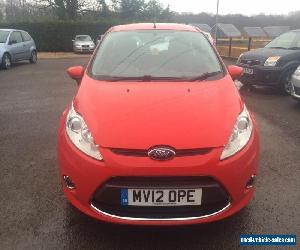 2012 Ford Fiesta 1.4 TDCi DPF Zetec 5dr