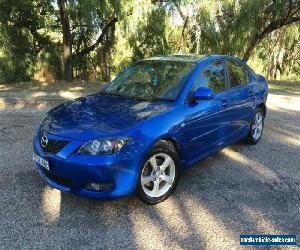 2005 Mazda 3 BK Maxx Sport Blue Manual 5sp M Sedan