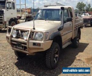 2003 Nissan Patrol GU ST (4x4) Gold Manual 5sp M