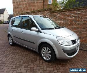 2008 RENAULT SCENIC DYNAMIQUE 1.6 VVT PETROL - 6SP MANUAL - MPV - SILVER for Sale