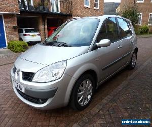 2008 RENAULT SCENIC DYNAMIQUE 1.6 VVT PETROL - 6SP MANUAL - MPV - SILVER