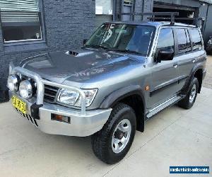 2002 Nissan Patrol GU III ST (4x4) Silver Manual 5sp M Wagon