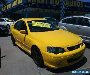 2004 Ford Falcon BA MkII XR6T Yellow Automatic 4sp A Sedan